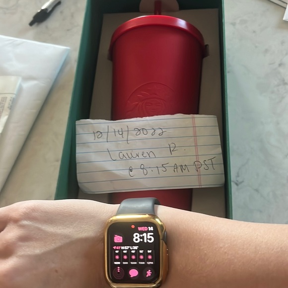 Starbucks Other - Starbucks Matte Red